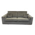 Denver Mink & Silver 3 Seater Sofa